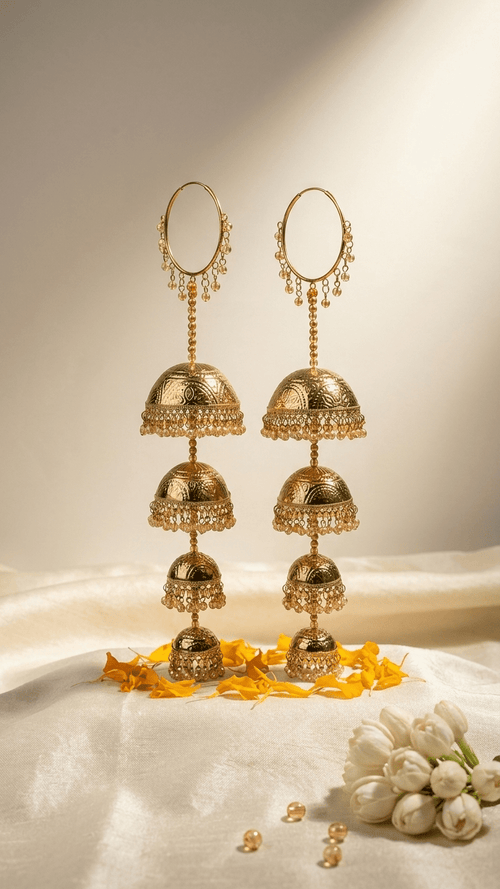 Antique Gold Kaleeray | Ready-to-ship - Touch Of Elegance