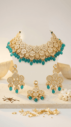 Aqua Pearl Set | Ready - to - ship - Touch Of Elegance