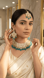 Aqua Pearl Set | Ready - to - ship - Touch Of Elegance