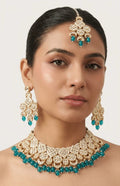 Aqua Pearl Set | Ready-to-ship - Touch Of Elegance