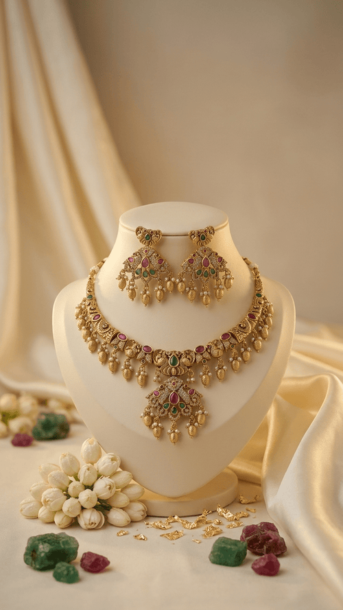 Ariya Gold Set | Ready-to-ship - Touch Of Elegance