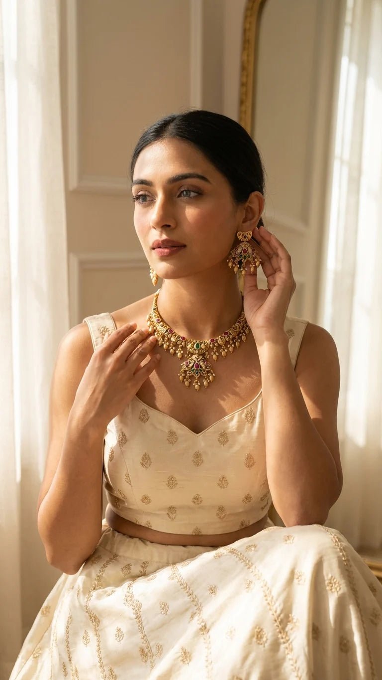 Ariya Gold Set | Ready-to-ship - Touch Of Elegance