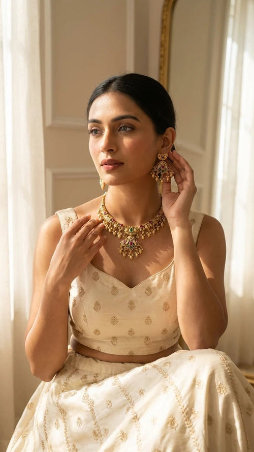 Ariya Gold Set | Ready-to-ship - Touch Of Elegance