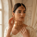 Arya Gold Set | Ready-to-ship - Touch Of Elegance