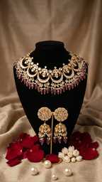 Ayra Pachi Kundan Set | Ready - to - ship - Touch Of Elegance