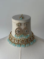 Blue Flower Set | Ready-to-ship - Touch Of Elegance