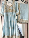 Blue Flower Suit | Pre - order - Touch Of Elegance