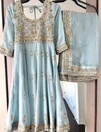 Blue Flower Suit | Pre - order - Touch Of Elegance