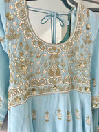 Blue Flower Suit | Pre - order - Touch Of Elegance
