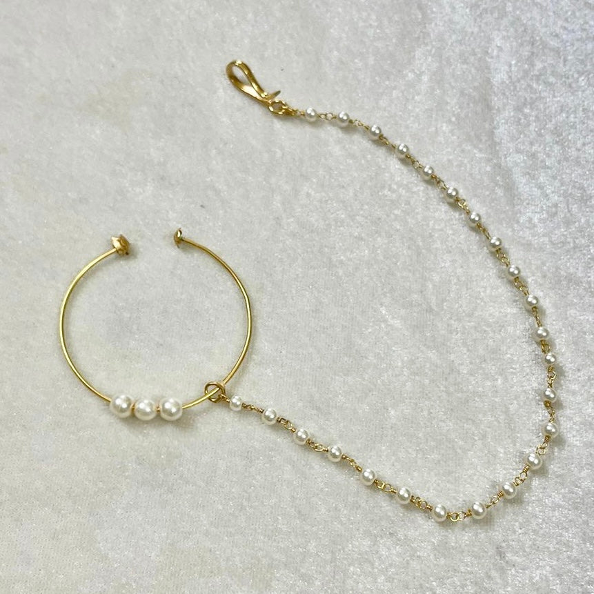 Bridal Nath (medium size nose - ring) | Pre - order - Touch Of Elegance