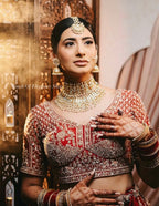 Bridal Nath (medium size nose-ring) | Ready-to-ship - Touch Of Elegance
