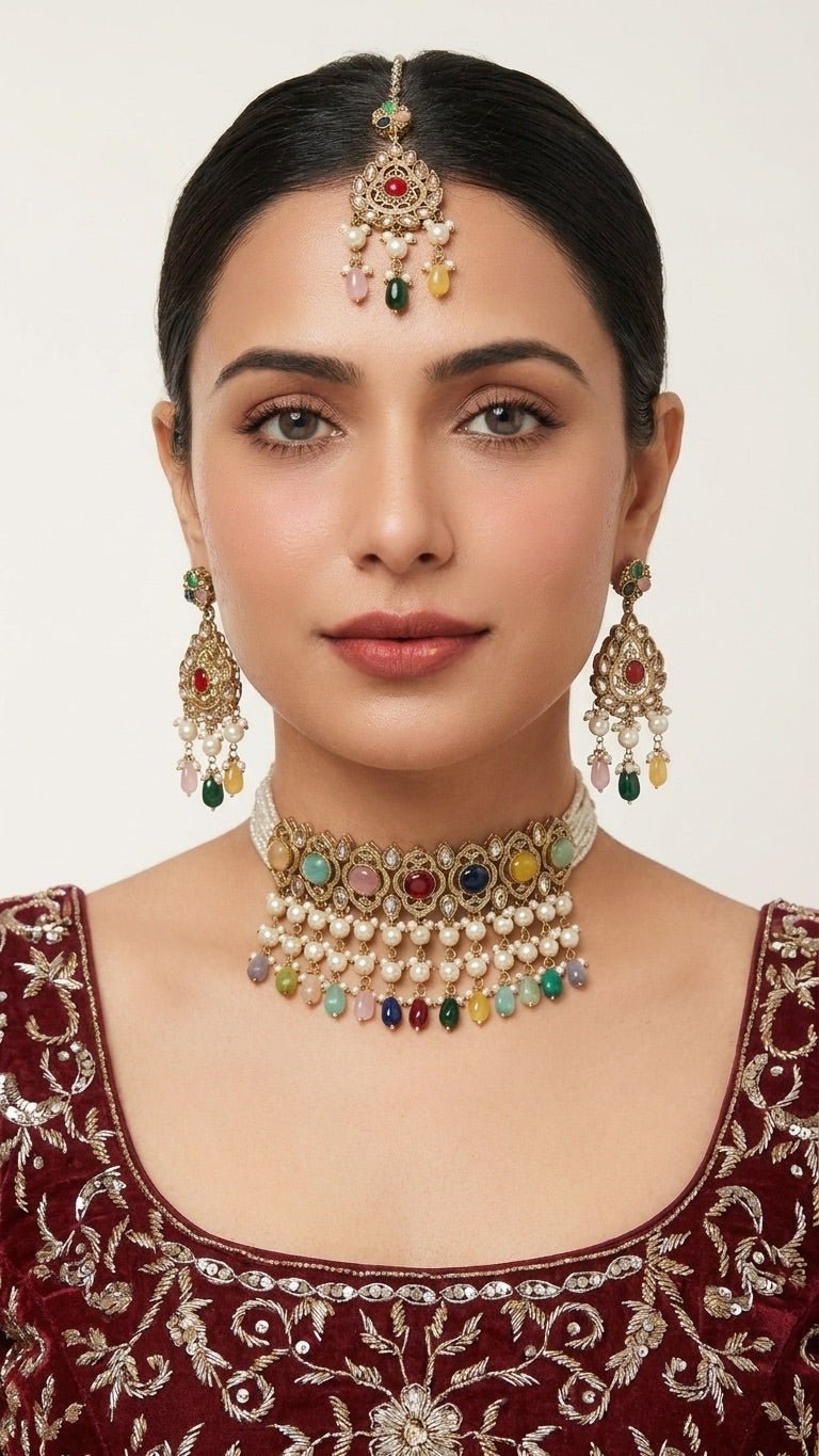Celina Choker Set | Ready-to-ship - Touch Of Elegance