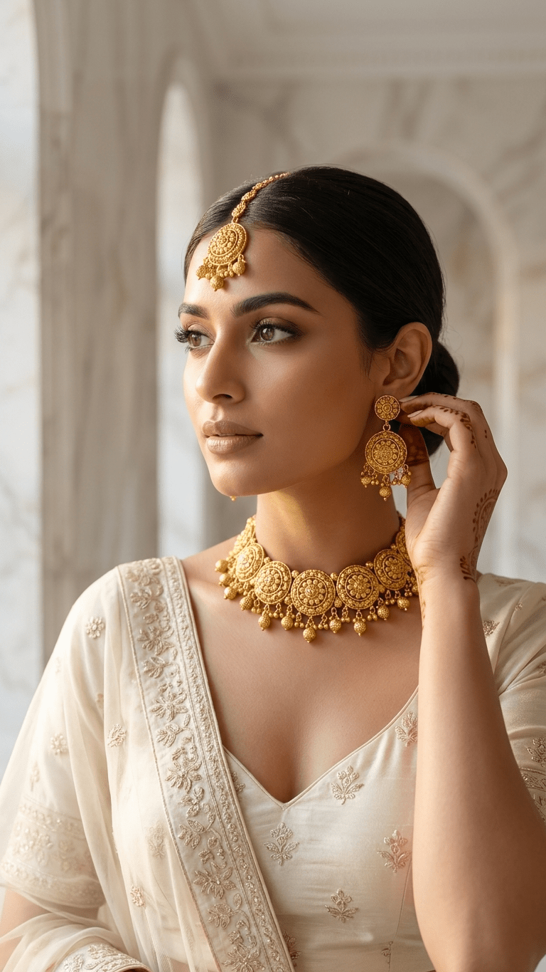Chaya Gold Set | Made - on - order - Touch Of Elegance