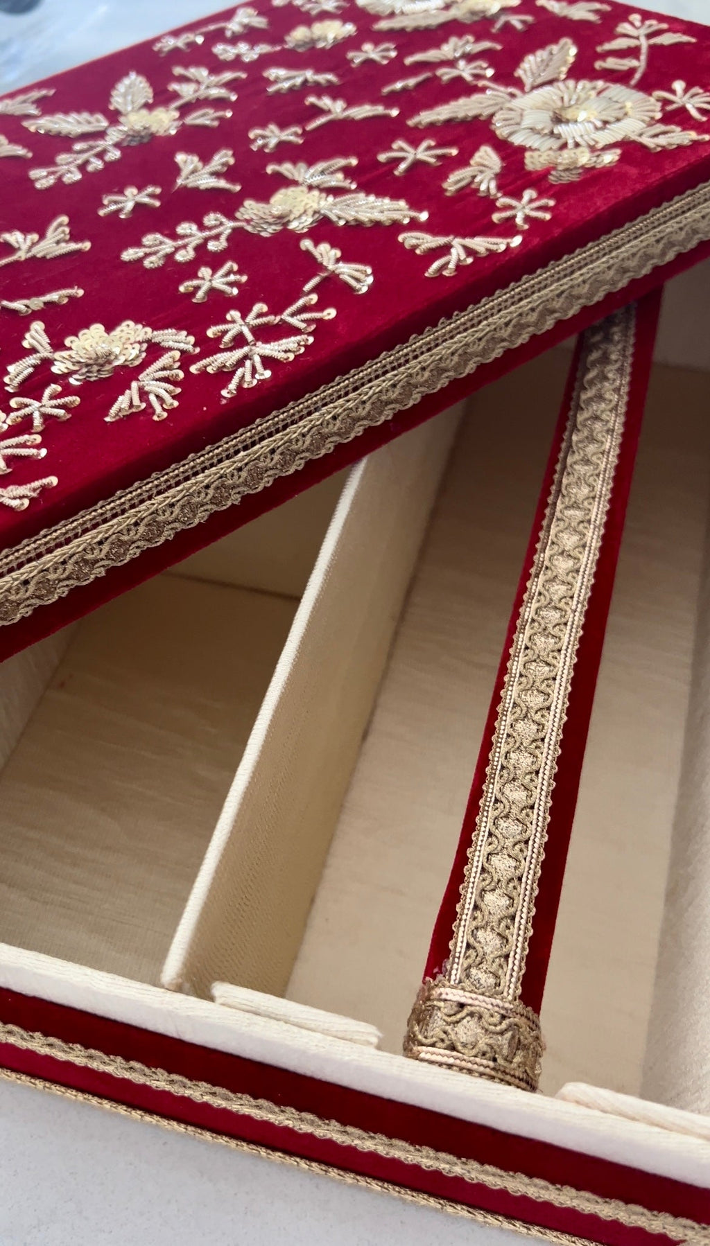 Custom Choora & Kaleeray Box | Bridal Box | Ready - to - ship - Touch Of Elegance