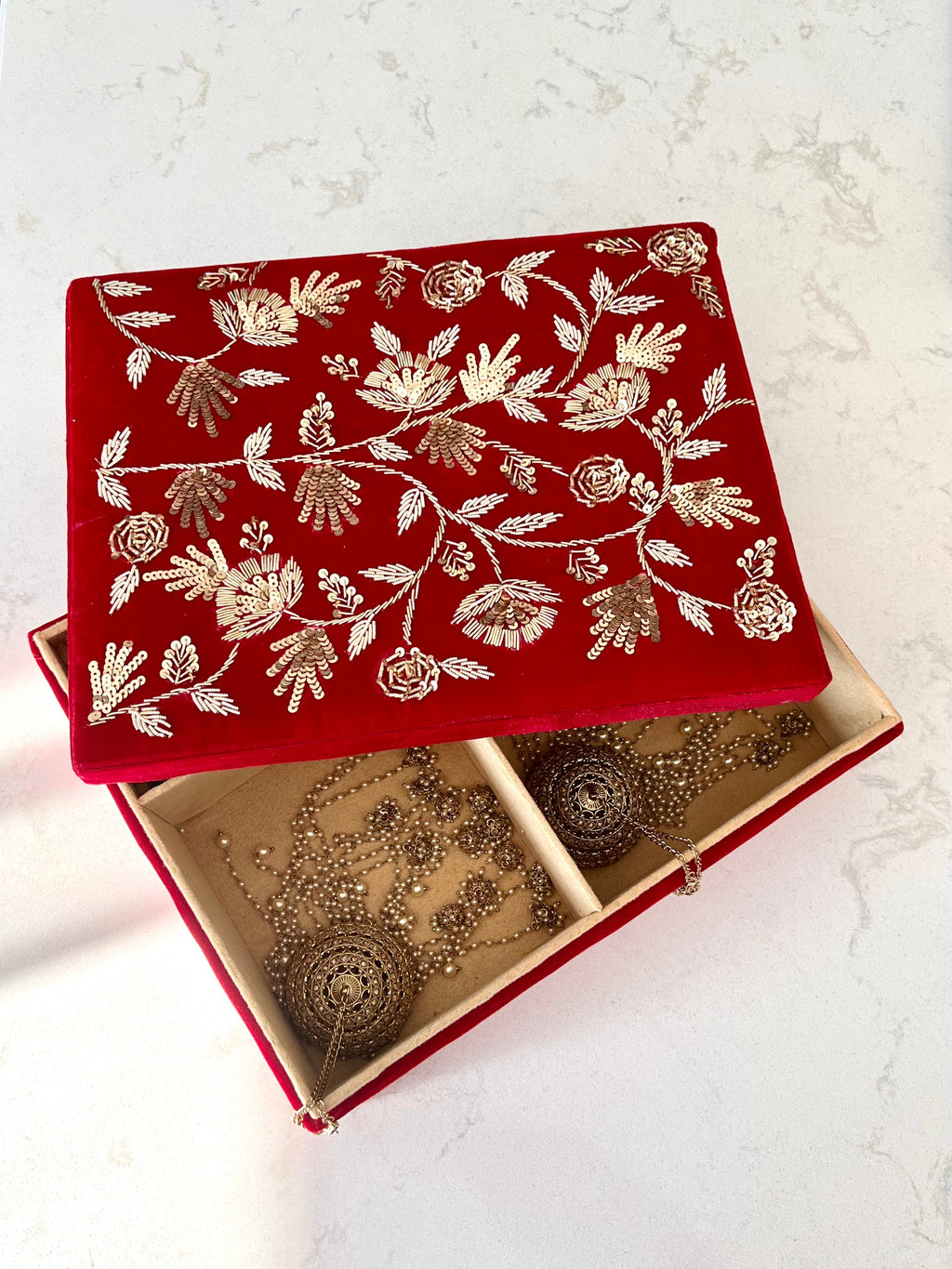 Custom Choora & Kaleeray Box | Bridal Box | Ready - to - ship - Touch Of Elegance