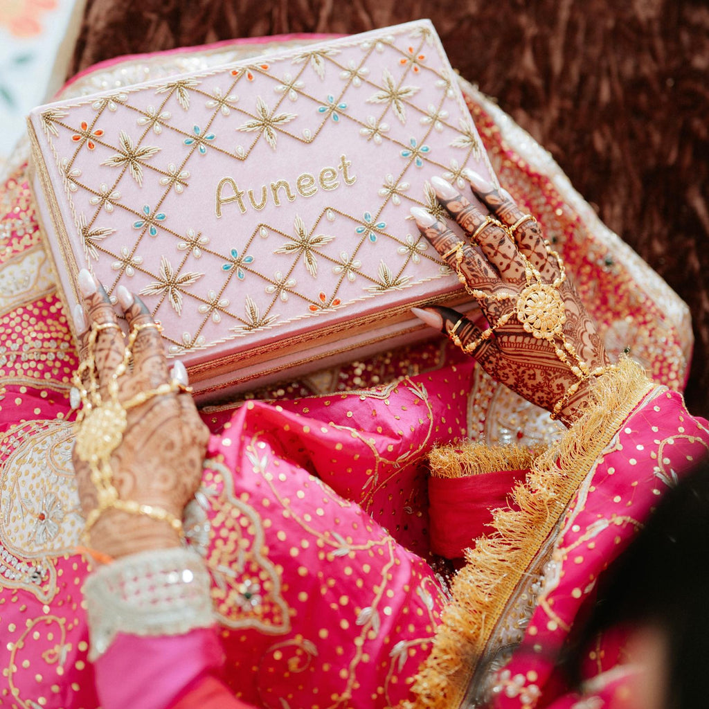 Custom Choora & Kaleeray Box | Bridal Box | Ready - to - ship - Touch Of Elegance