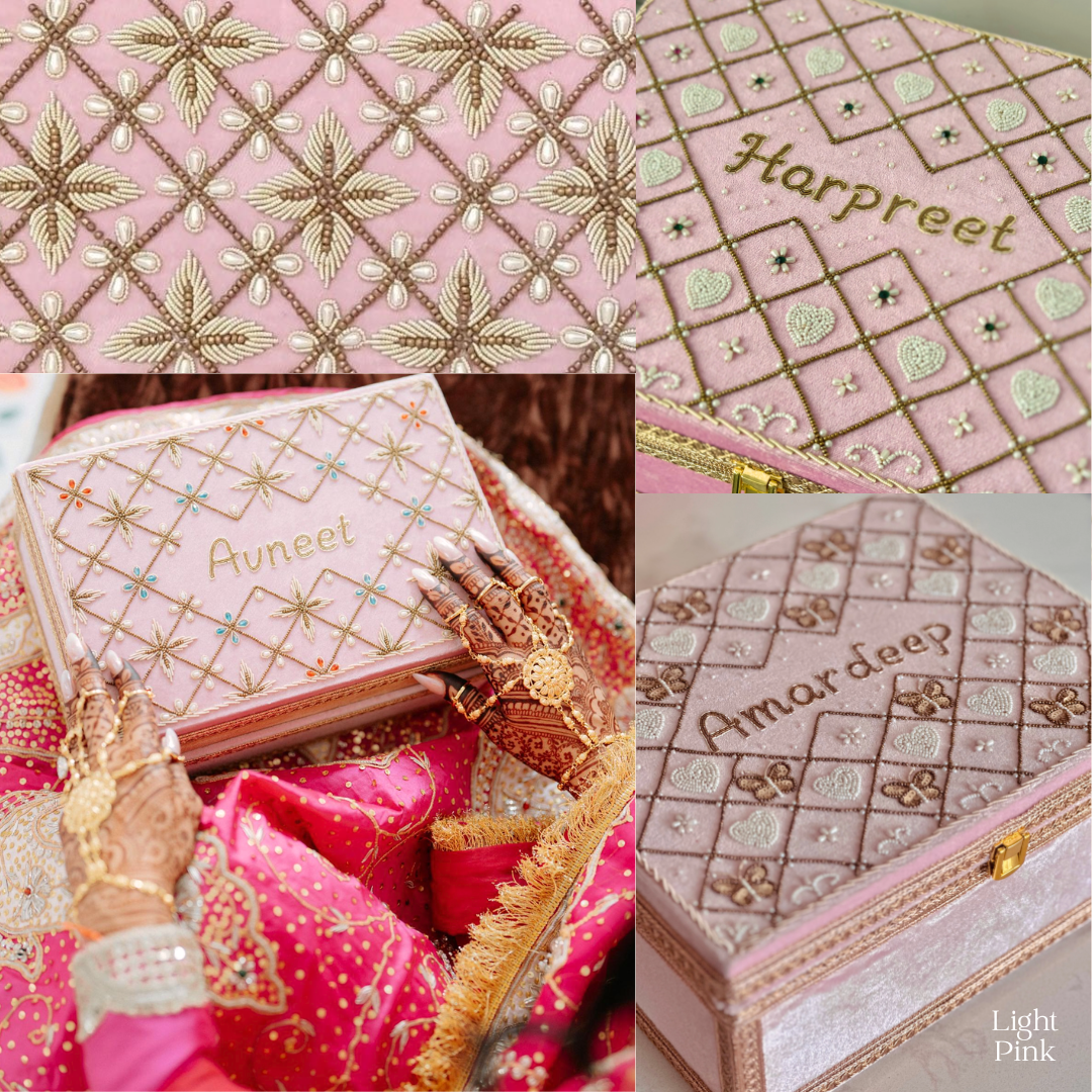 Custom Choora & Kaleeray Box | Bridal Box | Ready - to - ship - Touch Of Elegance