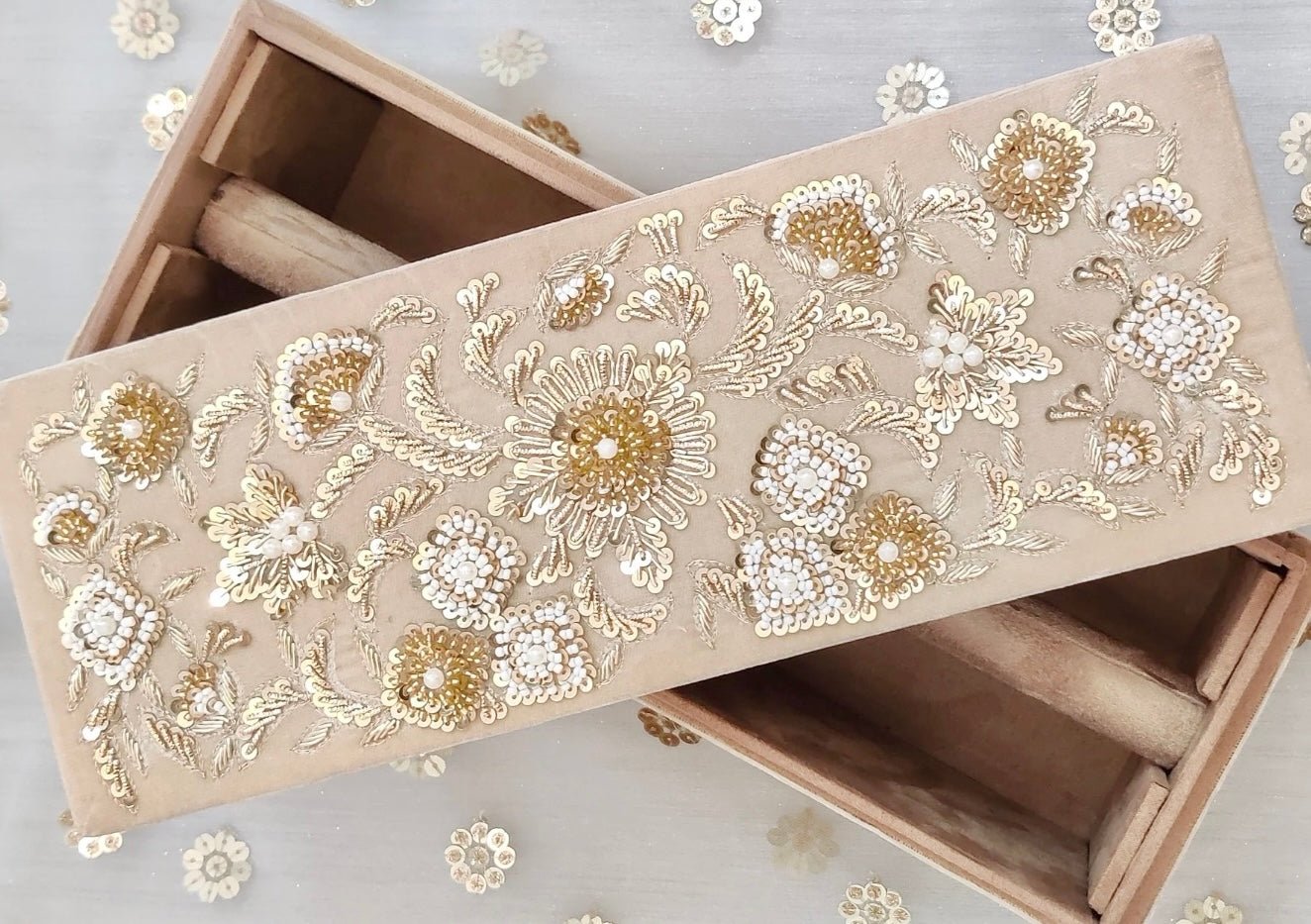 Custom Choora & Kaleeray Box | Bridal Box | Ready - to - ship - Touch Of Elegance