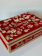 Custom Choora & Kaleeray Box | Ready-to-ship | Bridal Box - Touch Of Elegance