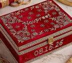 Custom Choora & Kaleeray Box | Ready-to-ship | Bridal Box - Touch Of Elegance