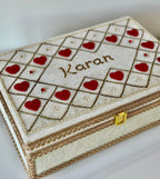 Custom Choora & Kaleeray Box | Ready-to-ship | Bridal Box - Touch Of Elegance
