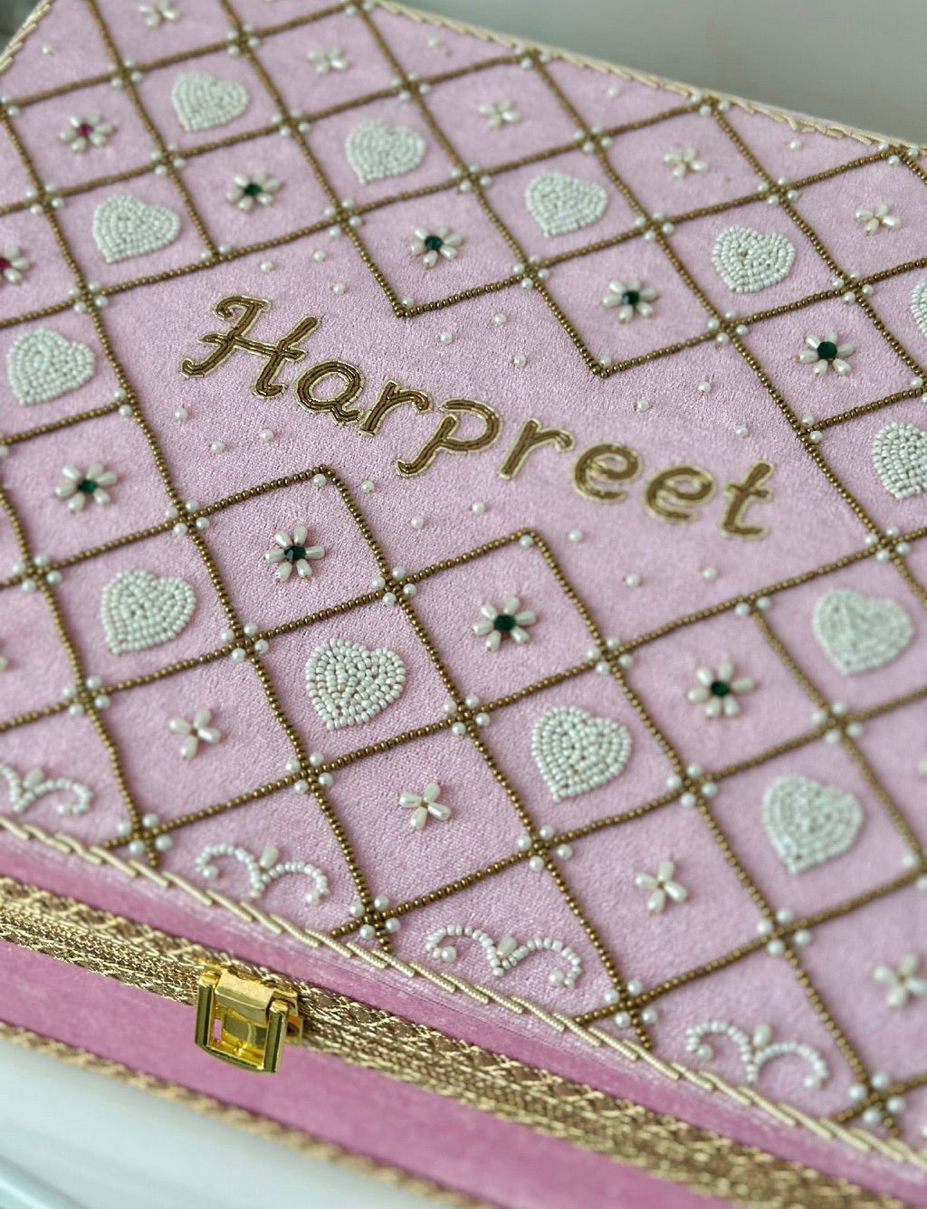 Custom Choora & Kaleeray Box | Ready-to-ship | Bridal Box - Touch Of Elegance