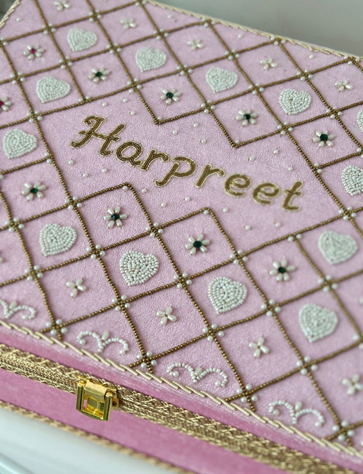 Custom Choora & Kaleeray Box | Ready-to-ship | Bridal Box - Touch Of Elegance