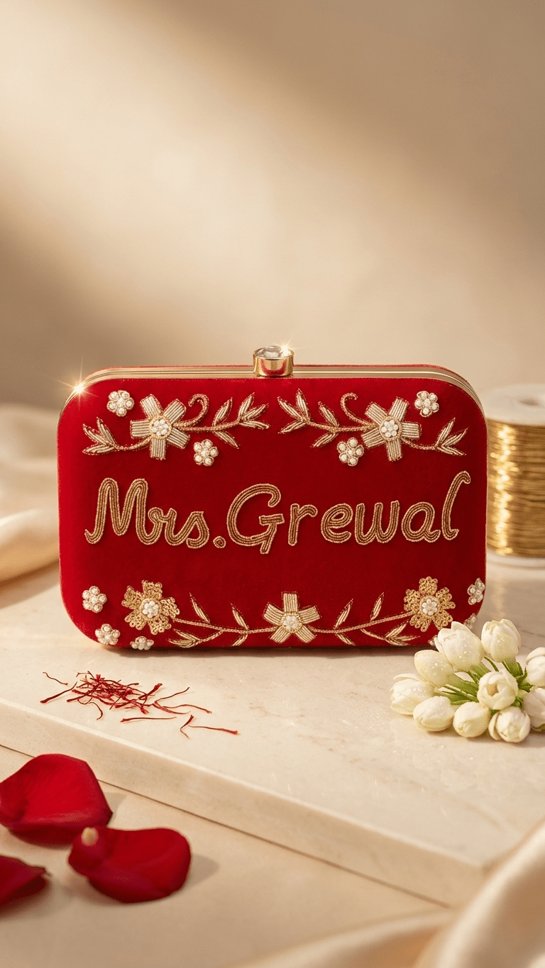 Custom Clutch | Made - on - order - Touch Of Elegance