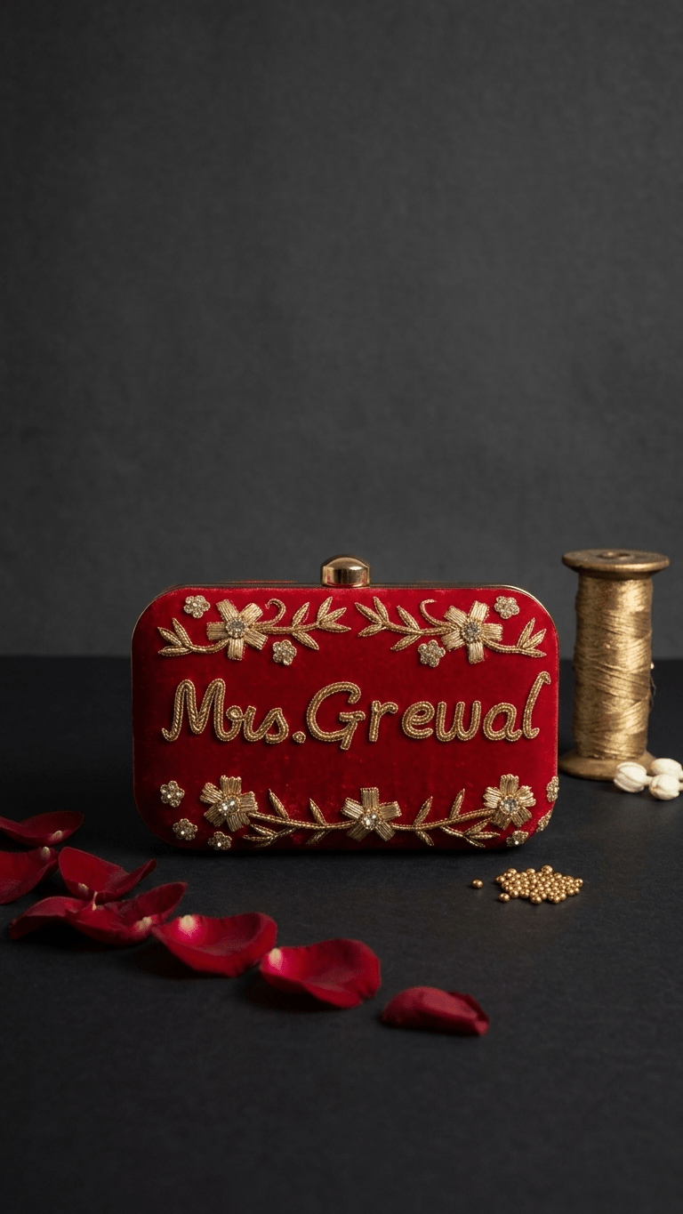 Custom Clutch | Made - on - order - Touch Of Elegance