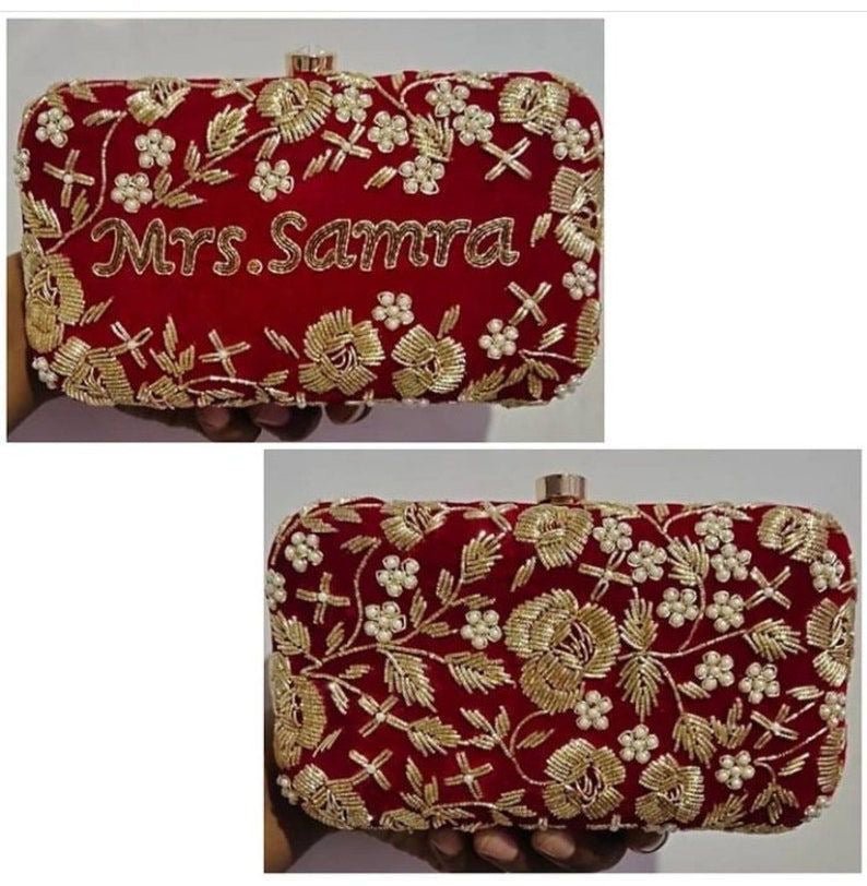 Custom Clutch | Made - on - order - Touch Of Elegance