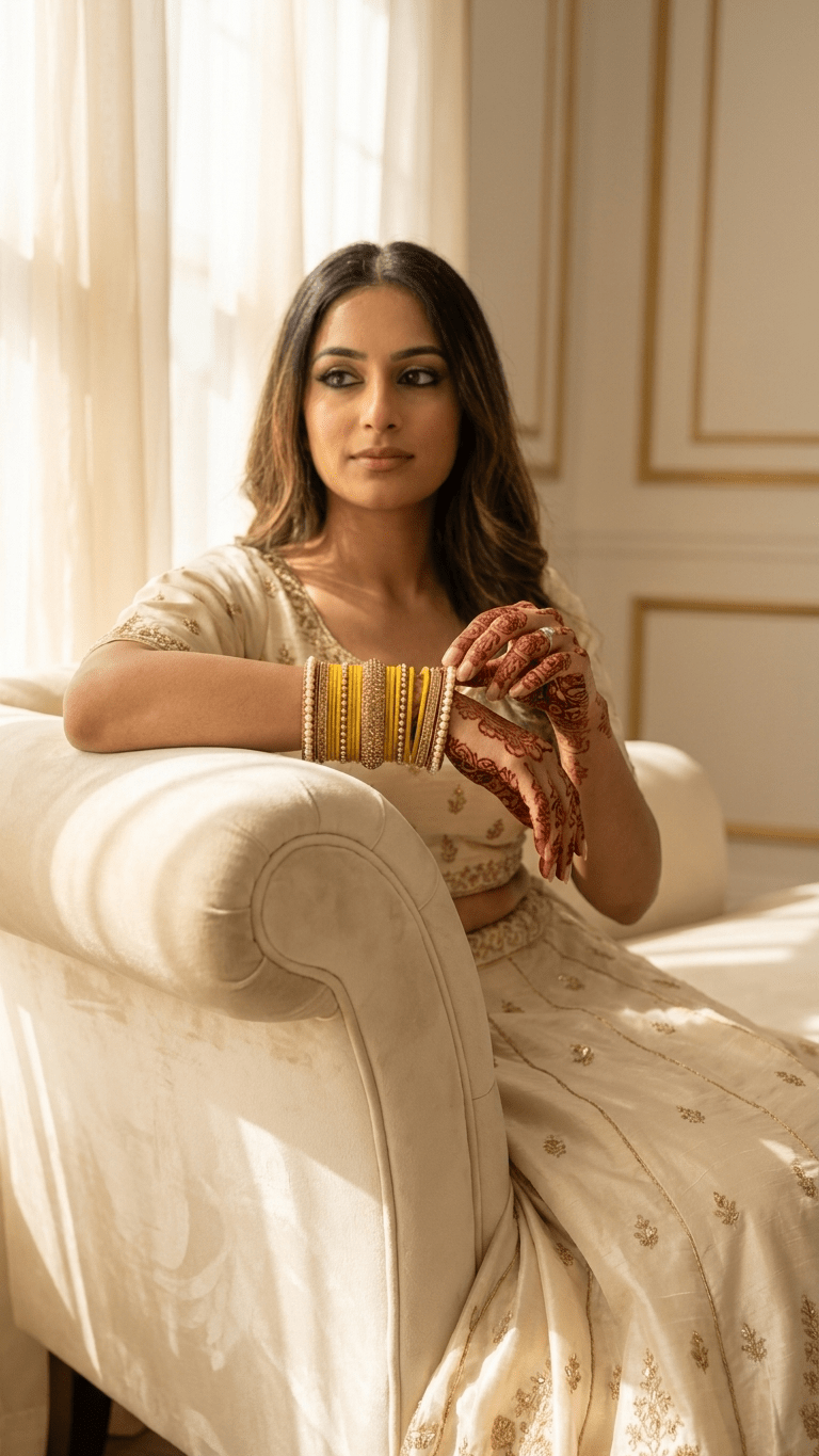 Damani Velvet Bangle Set | Ready - to - ship - Touch Of Elegance