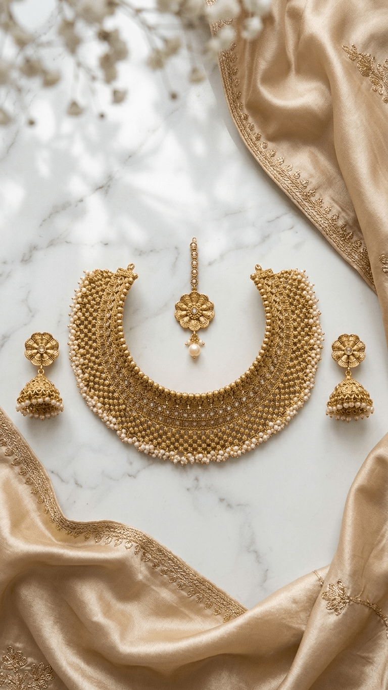 Daya Gold Set | Made - on - order - Touch Of Elegance