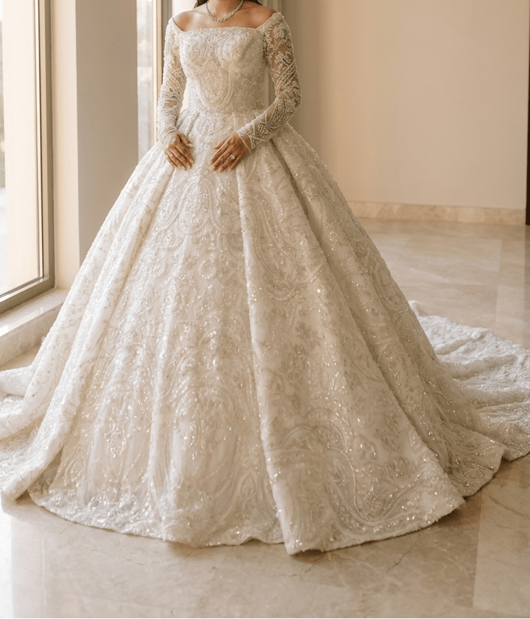 Diamond Bridal Dress - Touch Of Elegance