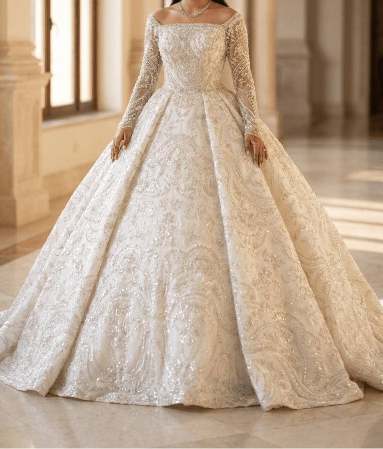 Diamond Bridal Dress - Touch Of Elegance