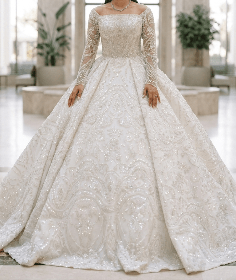Diamond Bridal Dress - Touch Of Elegance