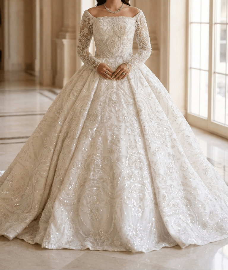 Diamond Bridal Dress - Touch Of Elegance