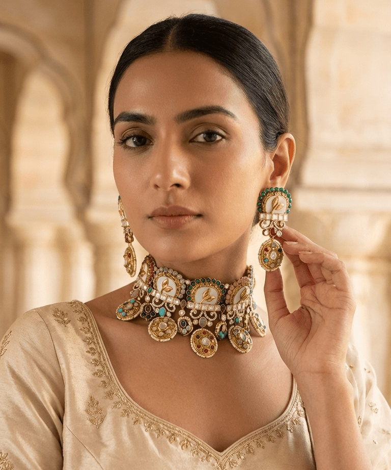 Diya Flower Set | Ready - to - ship - Touch Of Elegance