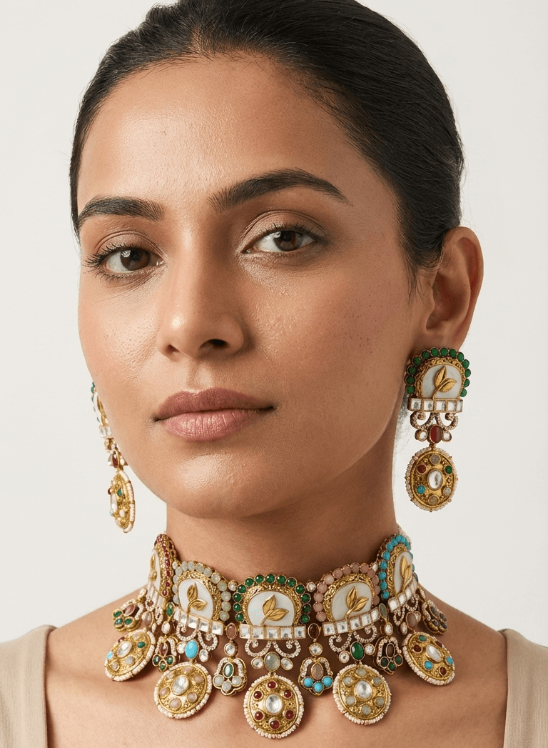 Diya Flower Set | Ready - to - ship - Touch Of Elegance