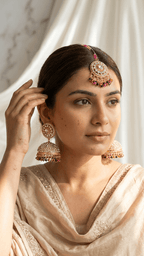 Eisha Earring Tikka Set | Ready - to - ship - Touch Of Elegance