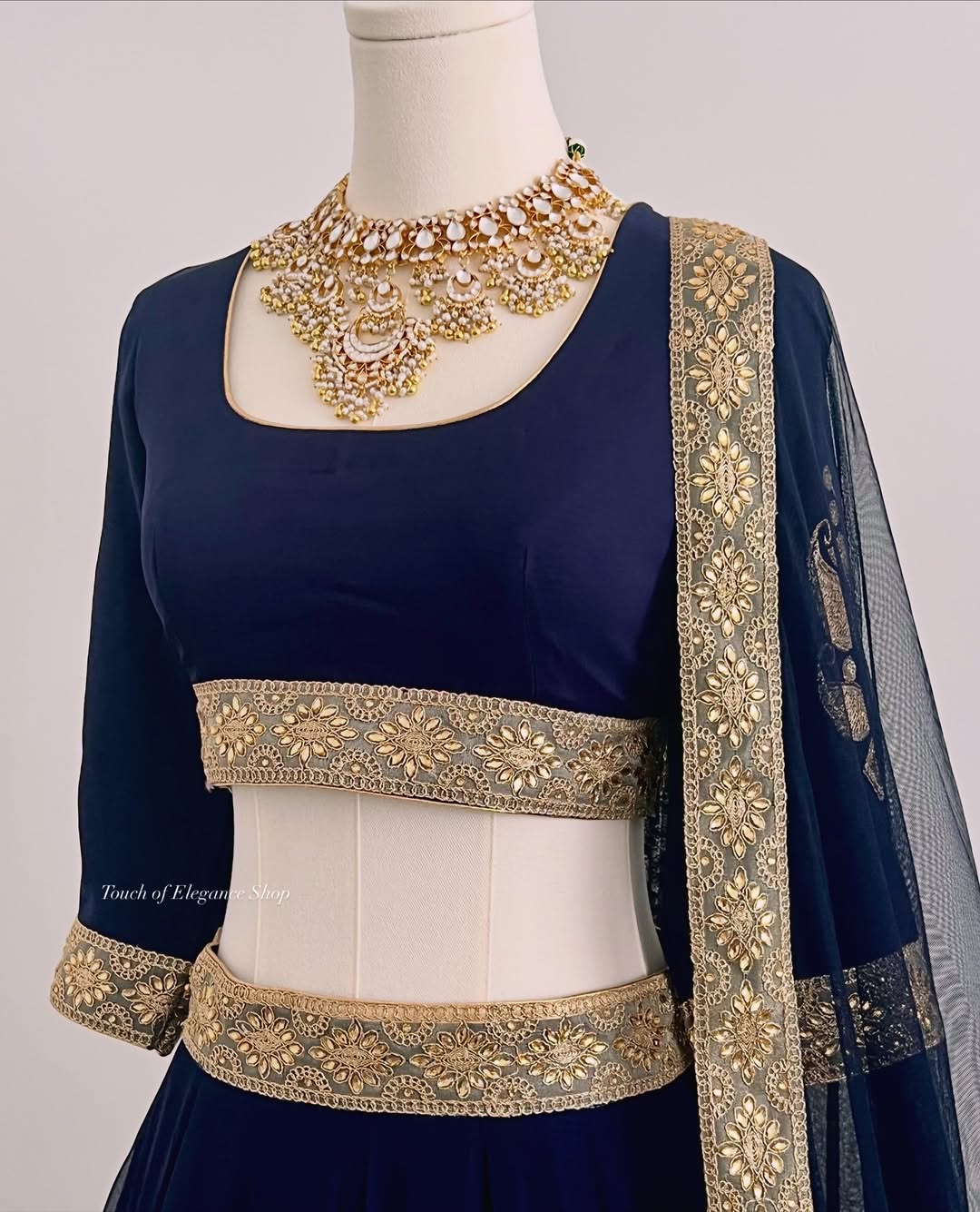 Elegant Eclipse Lehenga - Touch Of Elegance