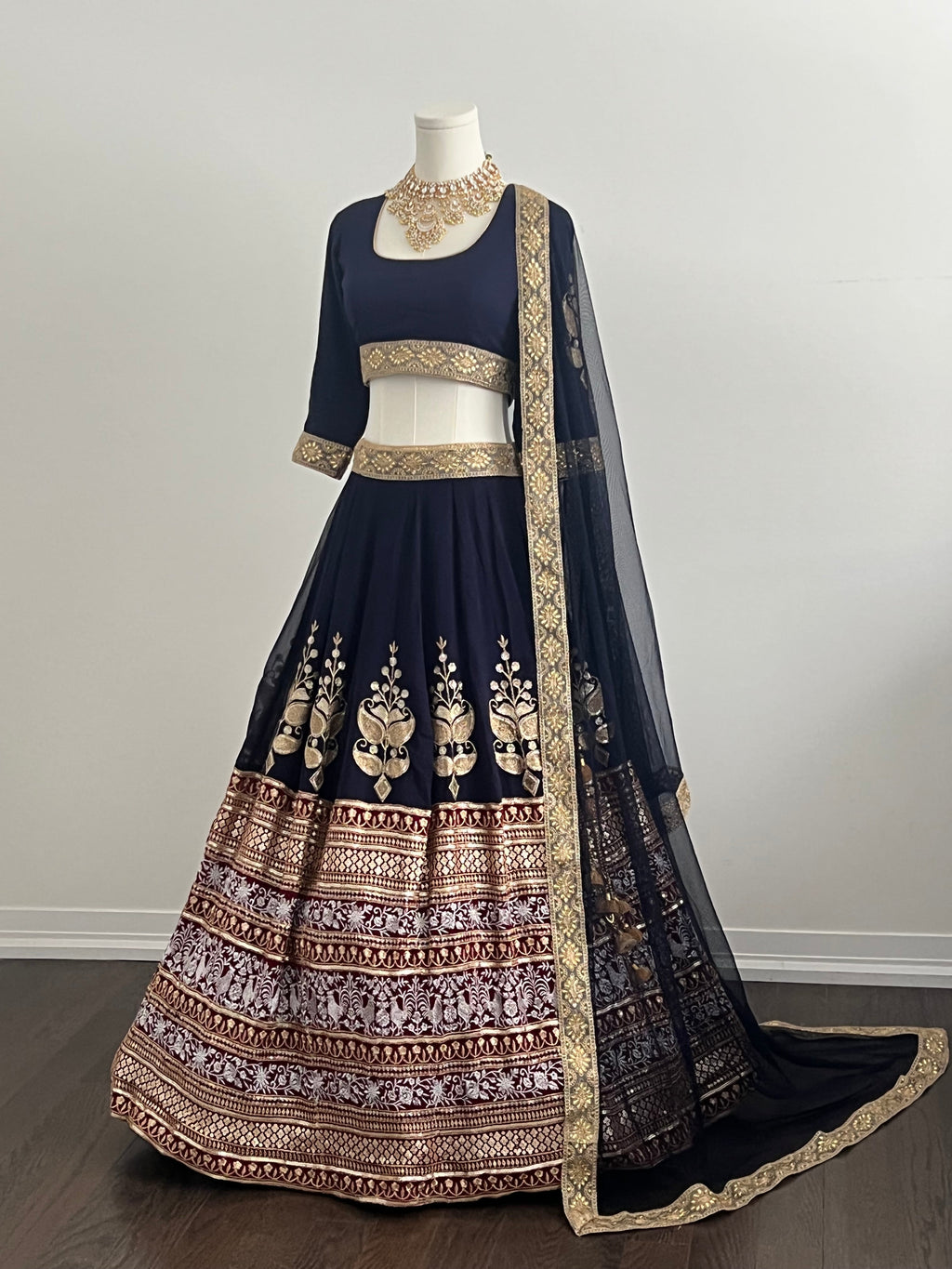 Elegant Eclipse Lehenga - Touch Of Elegance