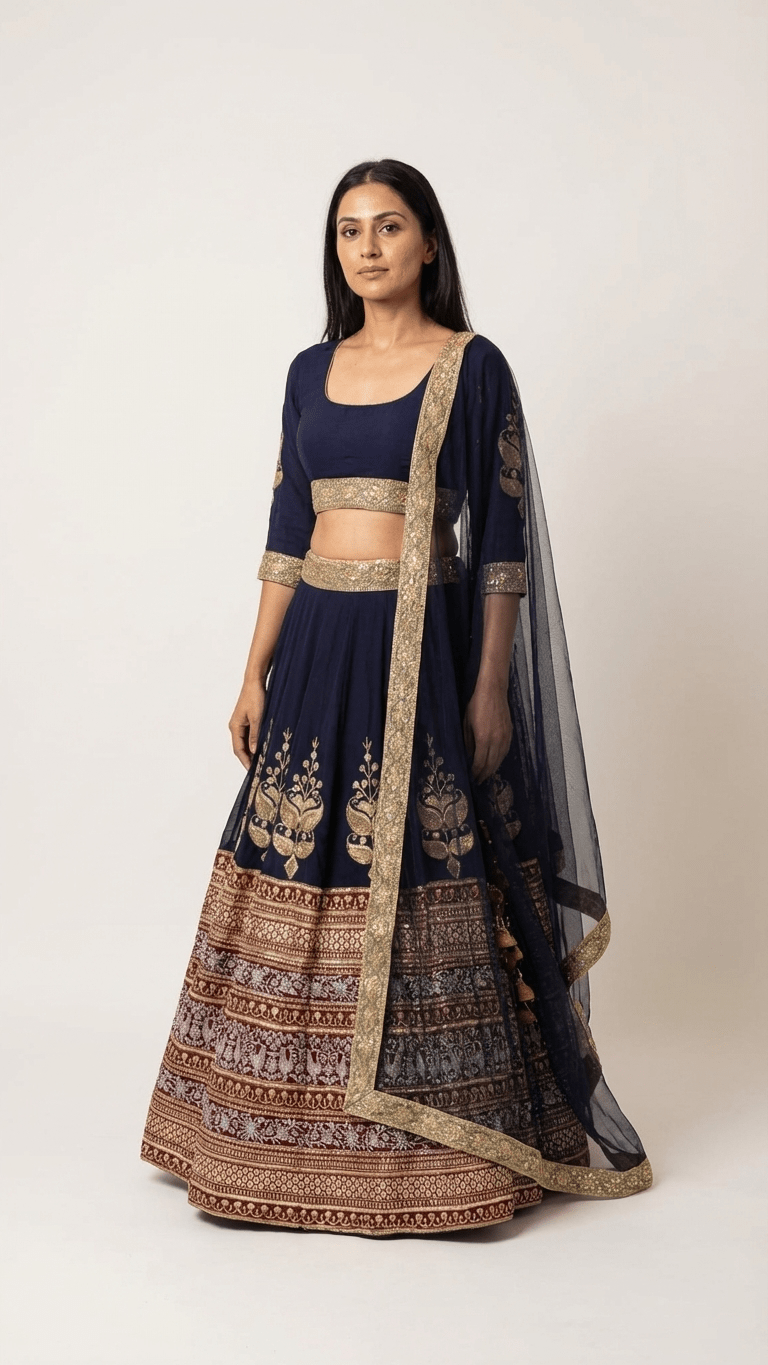 Elegant Eclipse Lehenga - Touch Of Elegance