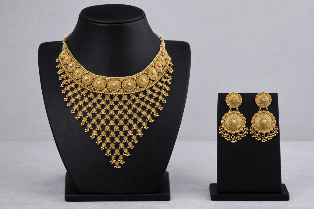 Elegant Gold Set | Made - on - order - Touch Of Elegance