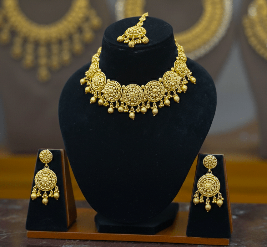 Elegant Gold Set | Made - on - order - Touch Of Elegance