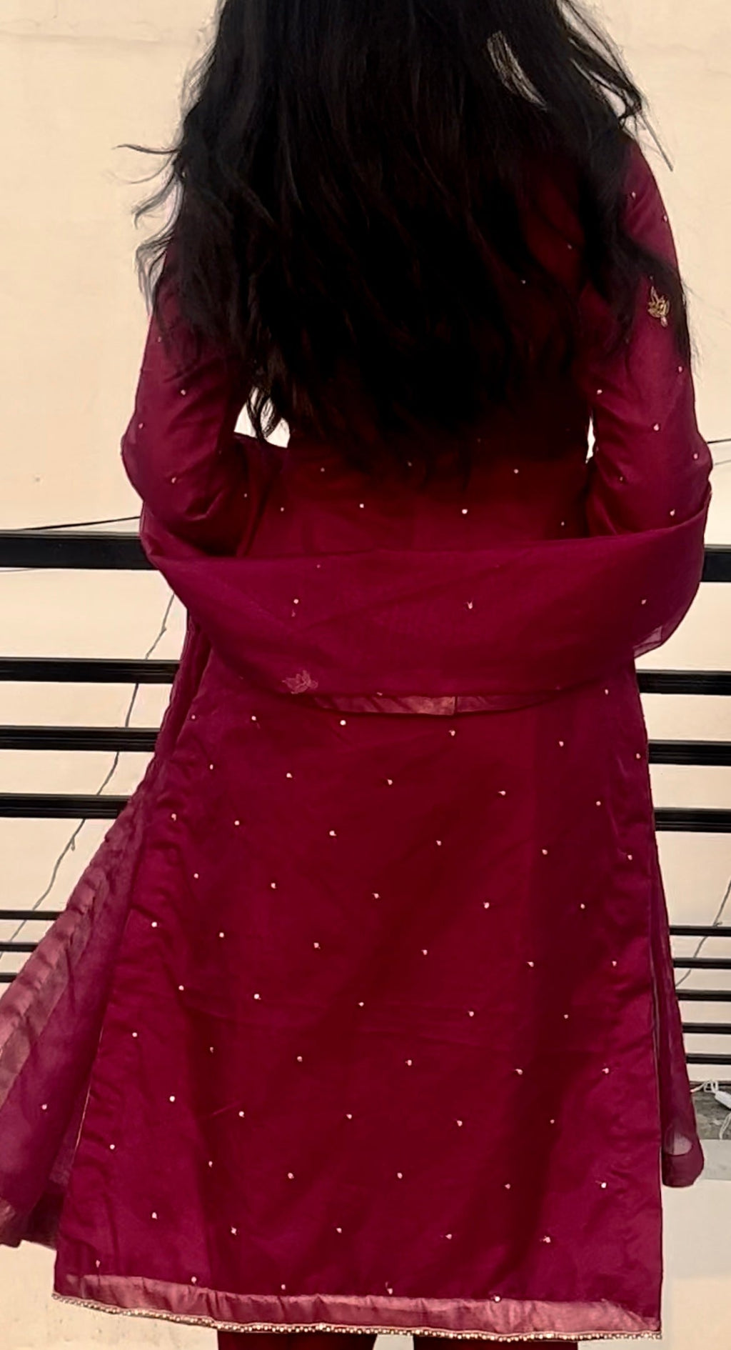 Elegant Ruby Suit - Touch Of Elegance