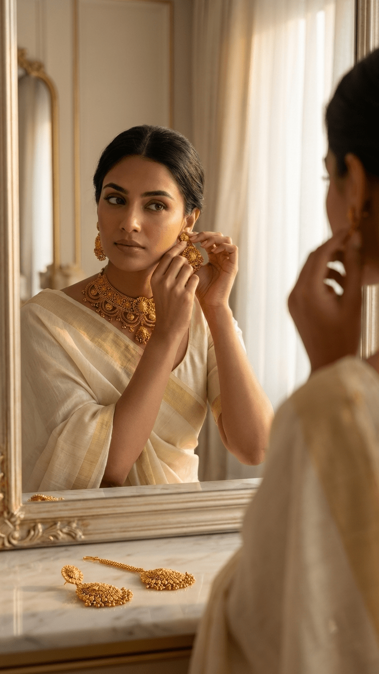 Eliza Gold Set | Made - on - order - Touch Of Elegance