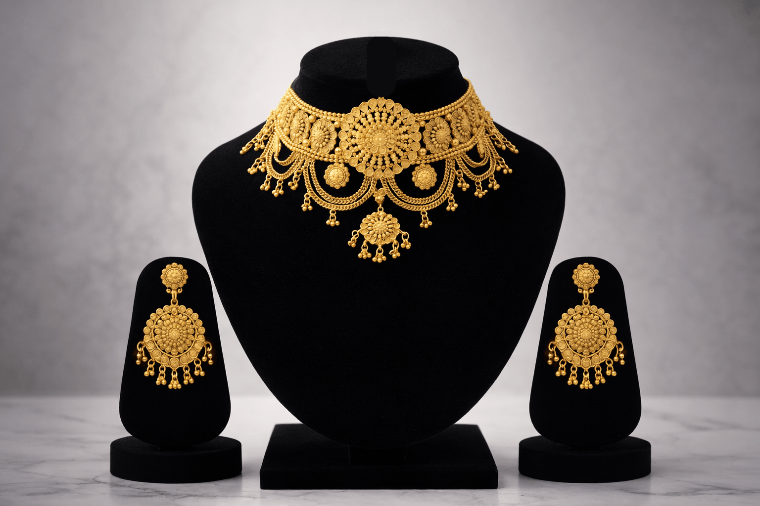 Eliza Gold Set | Ready - to - ship - Touch Of Elegance
