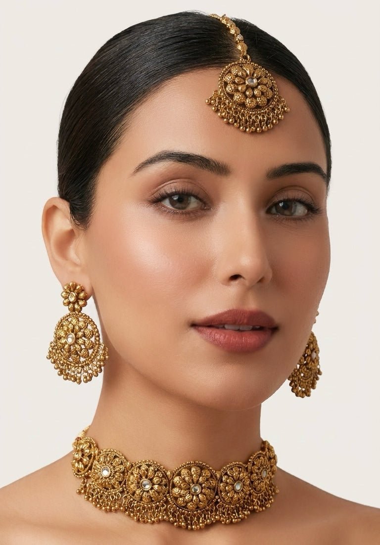 Erina Gold Set | Ready-to-ship - Touch Of Elegance