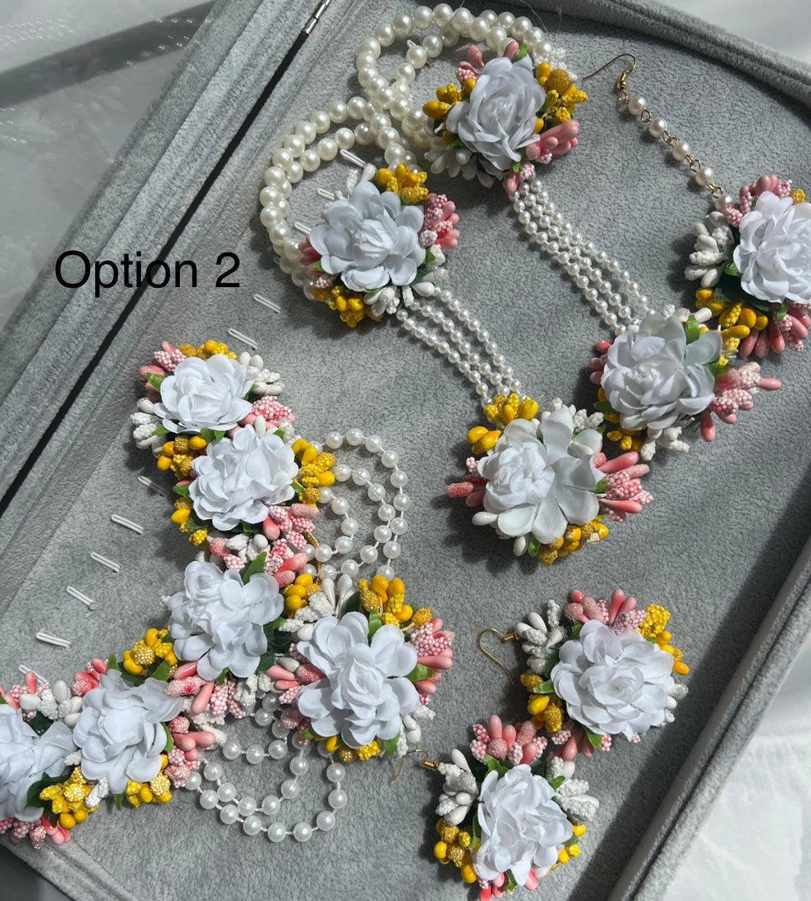 Floral Jewelry Set | Ready - to - ship - Touch Of Elegance