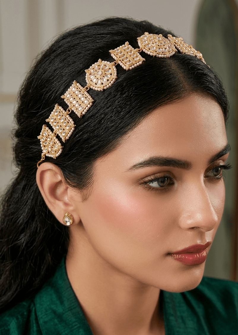 Flower Sheeshphool | Ready-to-ship - Touch Of Elegance